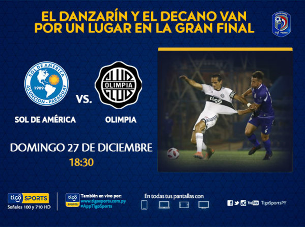 Sol de América y Olimpia quieren un lugar en la final