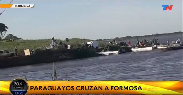 Argentinos denuncian “paso libre” entre Formosa y Alberdi, incluido para el virus - Nacionales - ABC Color