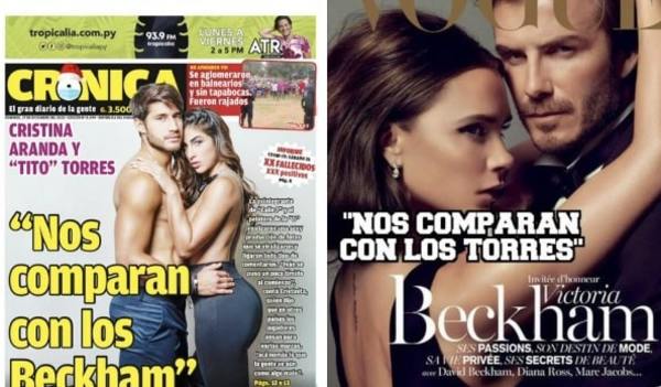 "Nos comparan con los Beckham": La frase de la que todos hablan