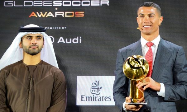 Globe Soccer: Cristiano Ronaldo es electo mejor jugador del siglo XXI