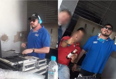 Dj envuelto en escándalo de médicos sin tapabocas en otra farra en Pedro Juan Caballero