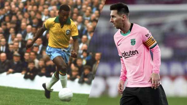 Para el Santos, Lionel Messi aún no ha superado el récord de Pelé
