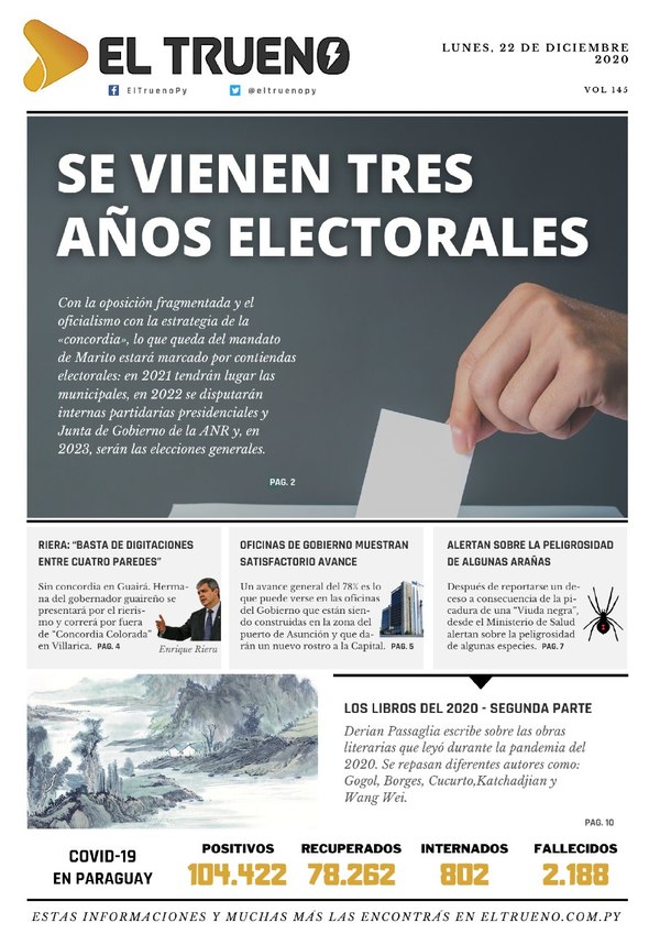 E-paper 28 de Diciembre 2020 - El Trueno