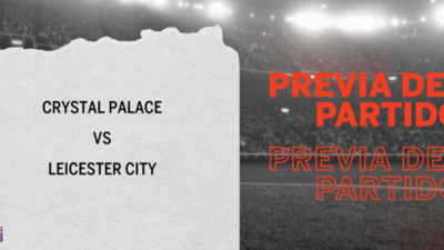 Crystal Palace recibirá  a Leicester City por la Fecha 16
