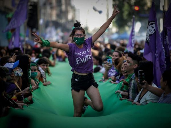Marea verde en la Argentina es una revolución feminista