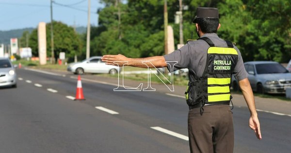 La Nación / Patrulla Caminera registró tránsito normal en operativo retorno de Navidad