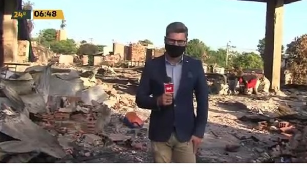 Chacarita: Recorremos la zona devastada por el fuego - C9N