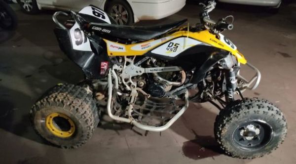 Menor perdió la pierna al chocar en cuatriciclón