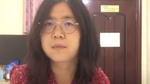 El régimen chino condenó a cuatro años de prisión a la periodista ciudadana que cubrió la epidemia de coronavirus en Wuhan