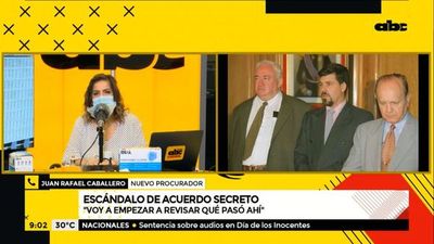 Juan Rafael Caballero es el nuevo Procurador de la República - ABC Noticias - ABC Color