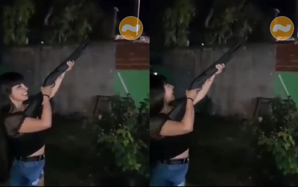 Buscan identificar a la mujer a la que se ve disparando una escopeta » Ñanduti