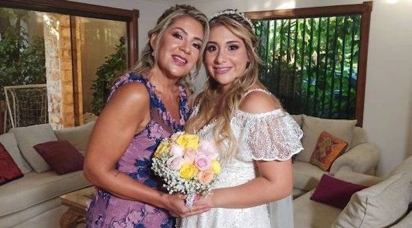 HOY / Norma y 'El Colorado', juntos pero distanciados en la boda de su hija