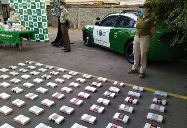 Cae en Chile un camión boliviano con más de 600 kilos de cocaína