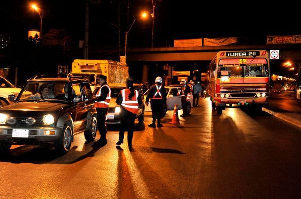 Caminera detectó a 644 alcoholizados en las rutas en un lapso de seis días - Nacionales - ABC Color