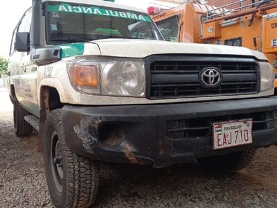Paciente de ambulancia muere en choque en Coronel Oviedo
