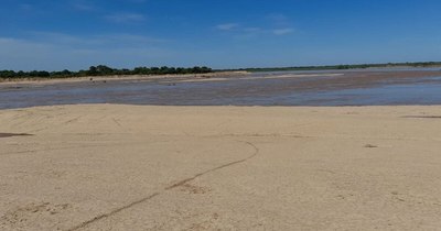 La Nación / Primeras riadas del Pilcomayo llegaron a la zona de Pozo Hondo