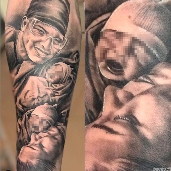 Crónica / MIRÁ QUÉ SE TATUÓ. “¡Fue un hermoso e inolvidable momento!”