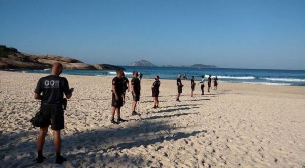 Rio de Janeiro bloqueará el acceso a sus playas la noche del 31