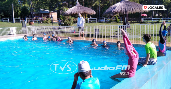 Realizan curso de natación “Colonia de Vacaciones” en el barrio Arroyo Porã
