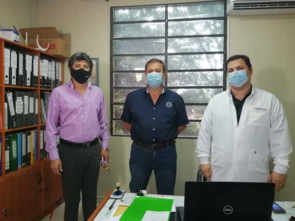 Donan aparatos médicos al Hospital Distrital de Lambaré » Ñanduti