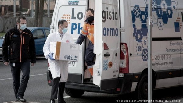 España recibe el primer gran cargamento de vacunas contra el coronavirus | .::Agencia IP::.
