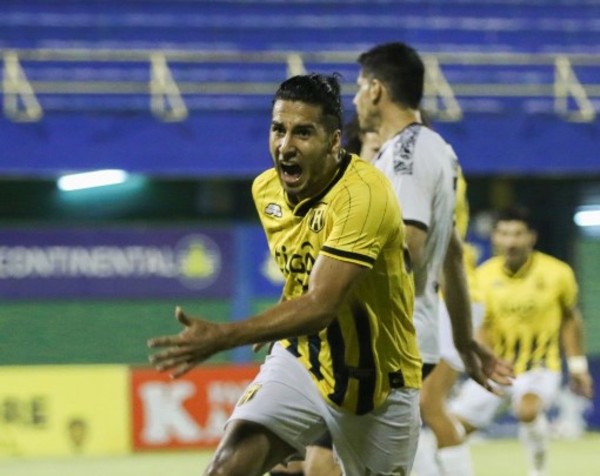 Cecilio Domínguez, carta de gol en Guaraní