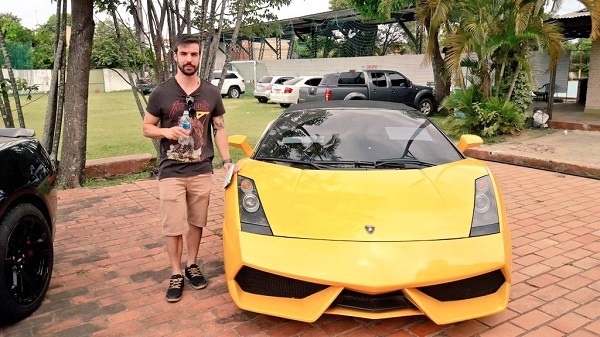 Brasileño compró Lamborghini de “Cucho” por G. 400 millones