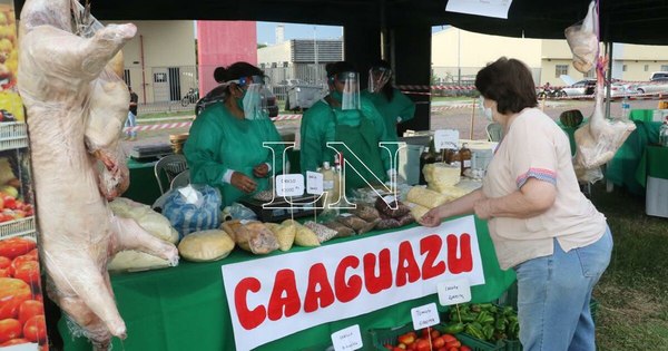 La Nación / Feria de la agricultura familiar se realiza en la Costanera de Asunción
