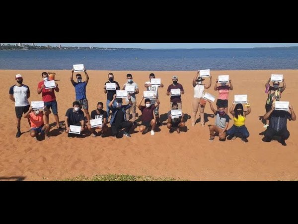 EGRESAN NUEVOS GUARDAVIDAS AL SERVICIO DE LAS PLAYAS DE ENCARNACIÓN