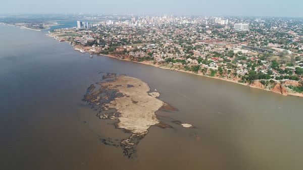El río Paraguay vuelve a una tendencia en descenso - Nacionales - ABC Color