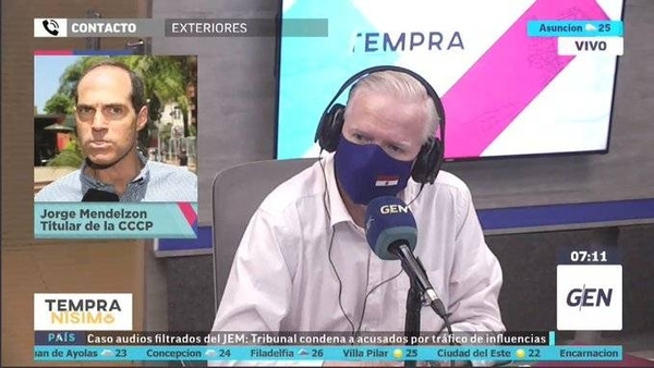 HOY / Jorge Mendelzon, titular de la CCCP, sobre balance de fin de año en el sector comercial.