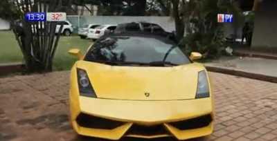 Se remató el Lamborghini de Cucho: “Lo voy a usar una vez al mes” | Noticias Paraguay
