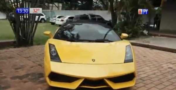 Se remató el Lamborghini de Cucho: “Lo voy a usar una vez al mes” | Noticias Paraguay