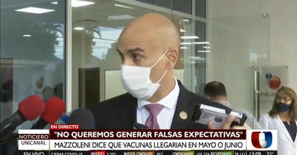 Vacunas contra el coronavirus llegarían en mayo o junio