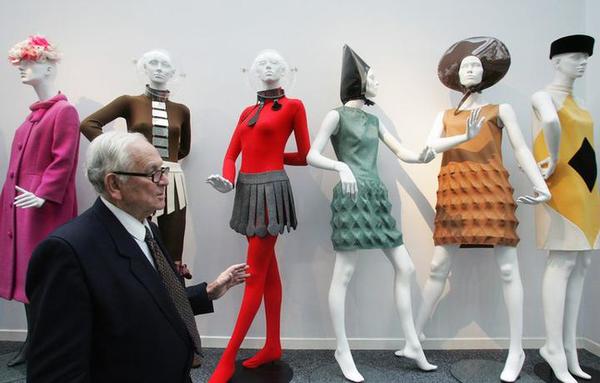 Murió Pierre Cardin, famoso diseñador de moda