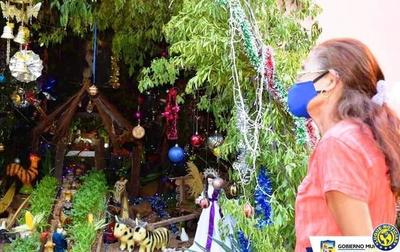 Premiaron a los mejores pesebres del concurso navideño en Luque •