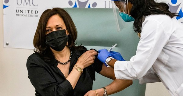 La Nación / Kamala fue inmunizada contra el covid-19 con la vacuna de Moderna