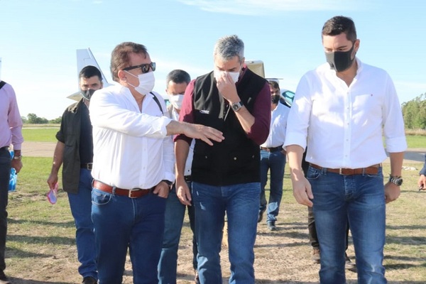 Presidente habilitará nuevo pabellón de contingencia en Itaugua y mejoras en San Jorge.