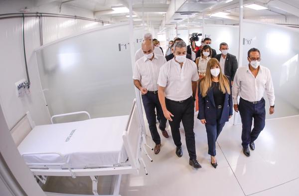 Paraguay inaugura noveno pabellón de contingencia y cierra el año con 546 camas para pacientes con covid | .::Agencia IP::.