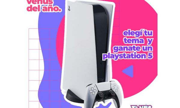 Elegí el Tema Venus del Año y llevate un Playstation 5 de regalo