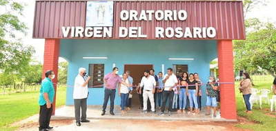 Caazapá: Inauguran obras en Rosario Tutuy - Noticiero Paraguay