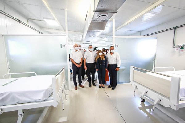 Gobierno inaugura pabellón de contingencia en Hospital de Itauguá con 109 camas - El Trueno