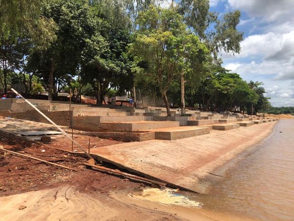 Obras de costanera de CDE, con 80% de avance - ABC en el Este - ABC Color