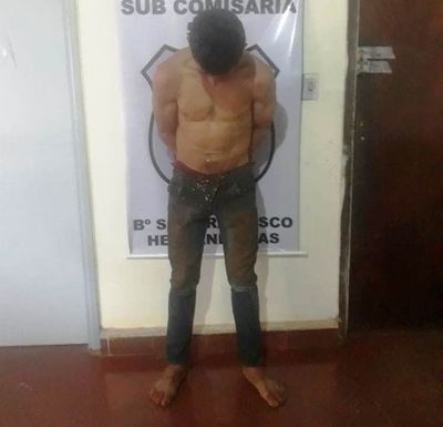 Vecinos atrapan a supuesto ladrón - ABC en el Este - ABC Color