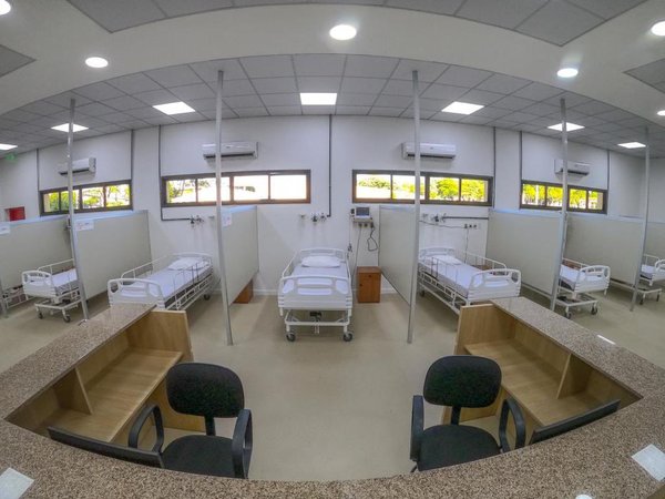 Mario Abdo habilitó nueva infraestructura y equipamiento del Hospital San Jorge - El Trueno