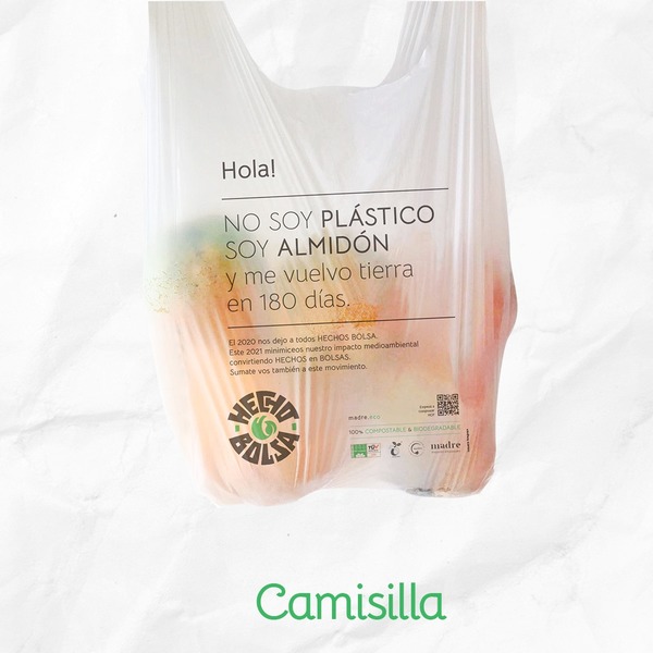 Lanzan bolsas bioplásticas que se degradan en hasta 180 días