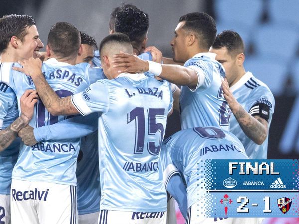 El Celta sigue imparable y hunde al Huesca