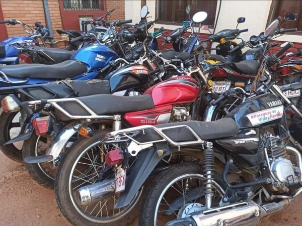 Caminera comunica que hay 30 días para retirar motocicletas retenidas | Noticias Paraguay