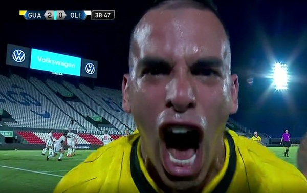 Javier Báez se desquita y marca el segundo para Guaraní