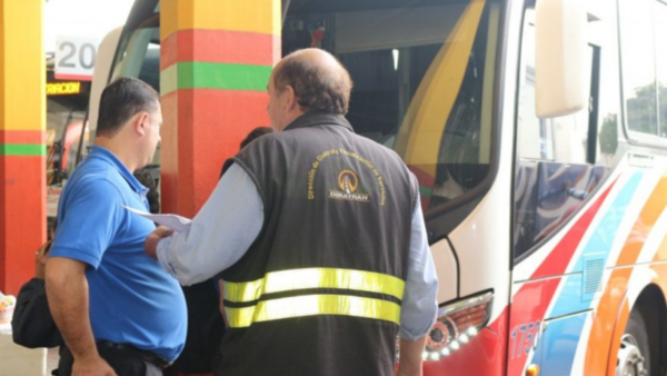 Dinatran no liberará horario de buses para el interior